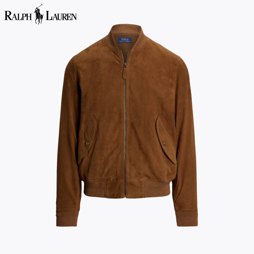 RL Suede Bomber Jacket